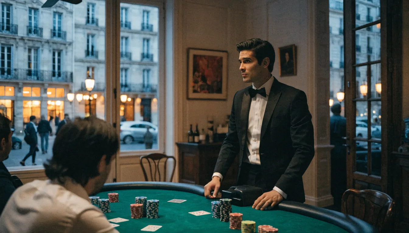 Casino avec croupier en direct : fonctionnement et métier